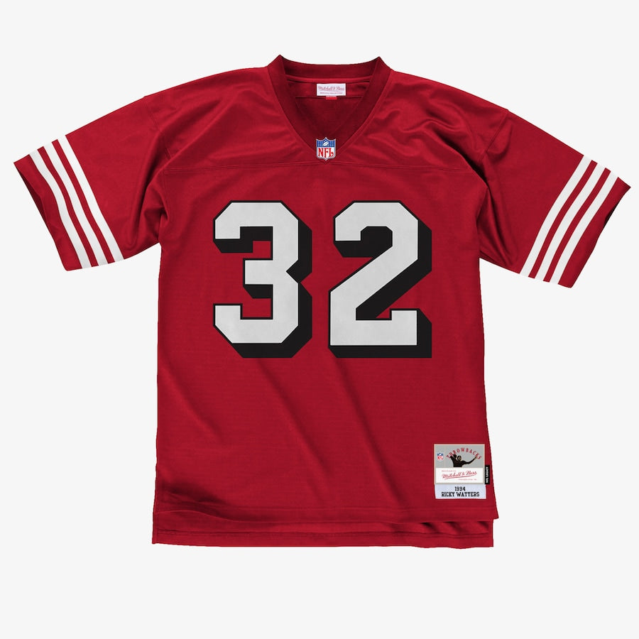Men's Ricky Watters Scarlet San Francisco 49ers 1994 Legacy Jersey football jersey product view 1