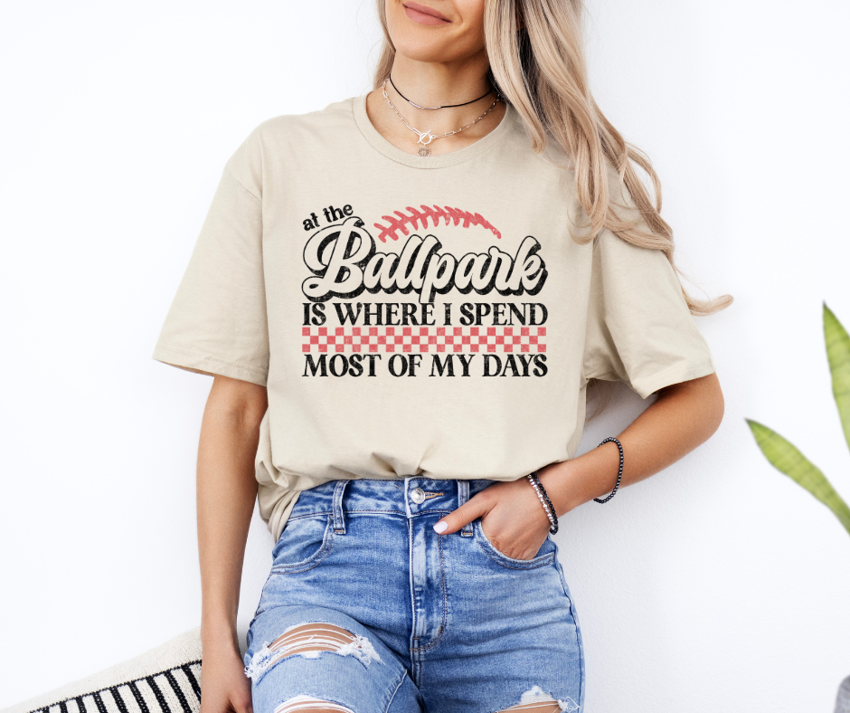 At the Ballpark Unisex T-shirt, Sweatshirt, Hoodie, Long Sleeve Tee - T-Shirt, Sweatshirt, Hoodie