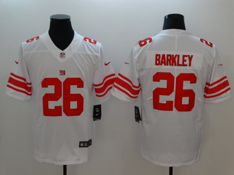 Men's New York Giants Saquon Barkley Jersey White football jersey product view 1
