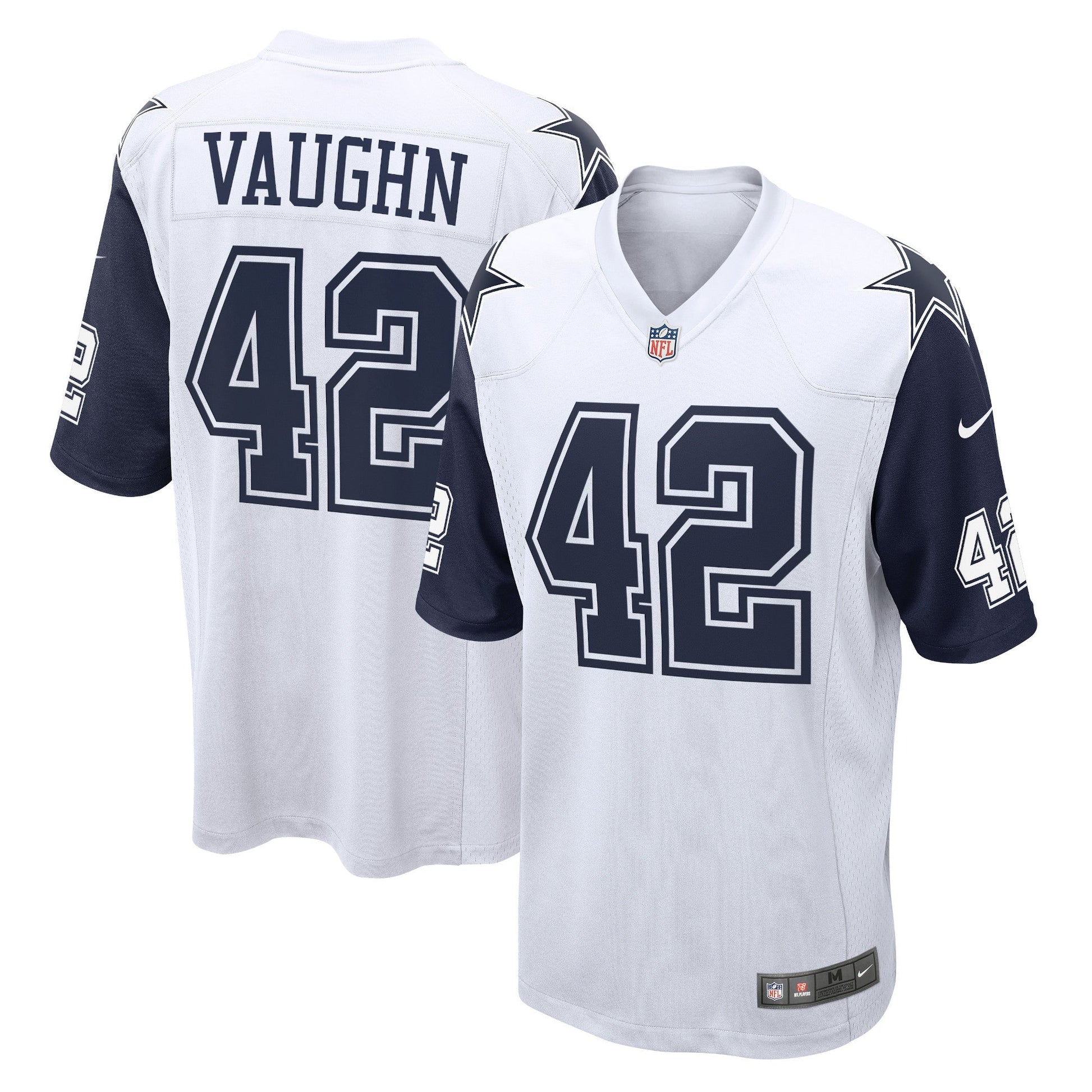 Deuce Vaughn Dallas Cowboys Alternate Game Jersey - White football jersey product view 1
