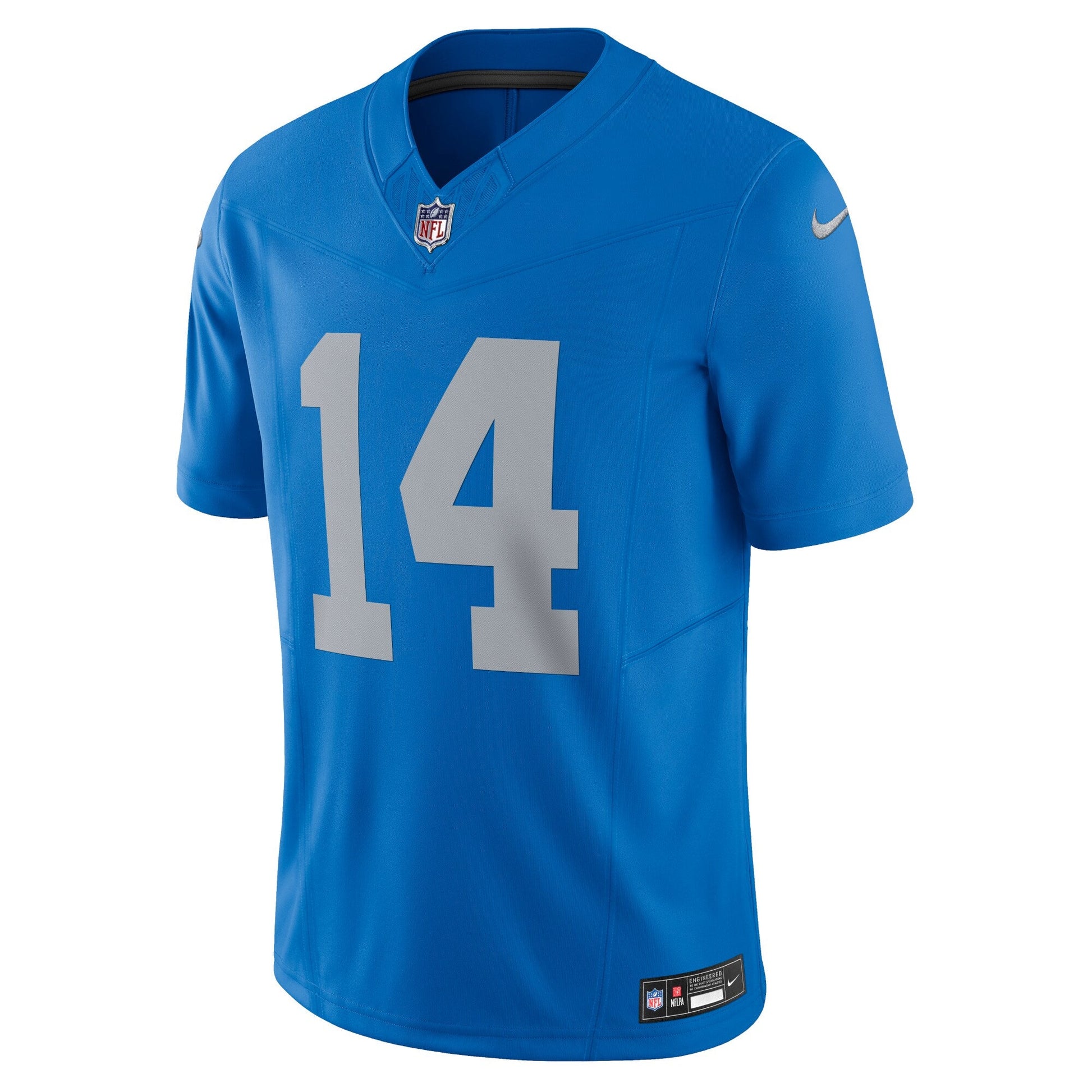 Amon-Ra St. Brown Detroit Lions Vapor F.U.S.E. Alternate Limited Jersey - Blue football jersey product view 2