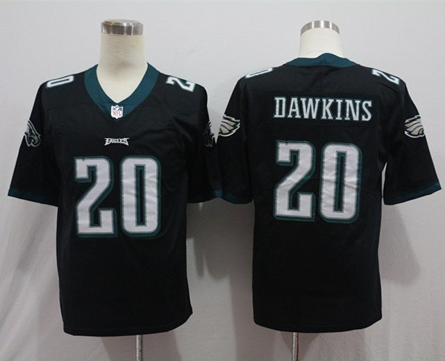 Men's Philadelphia Eagles Brian Dawkins Black Game Jersey football jersey product view 1
