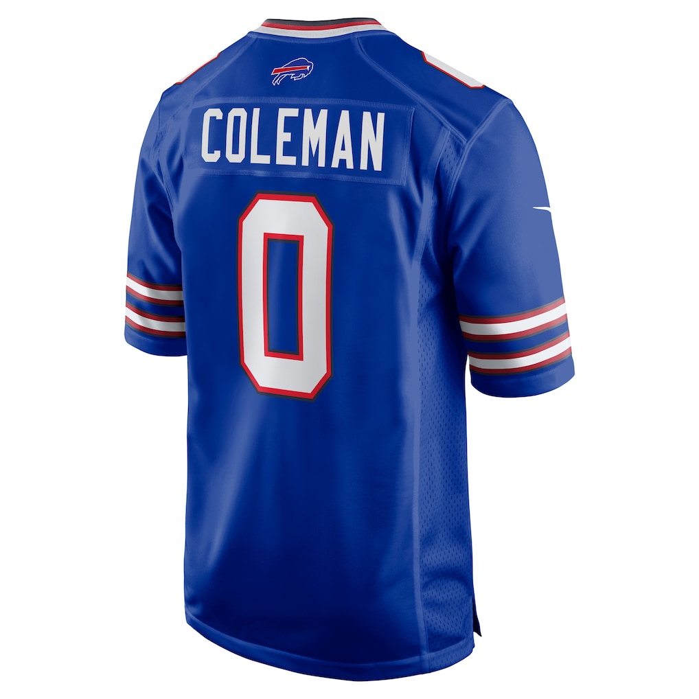B.Bills #0 Keon Coleman Royal Player Game Jersey football jersey product view 1