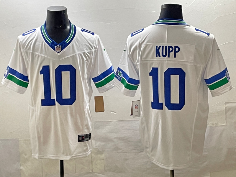 Men's Seattle Seahawks Cooper Kupp White Alternate Game Jersey football jersey product view 1
