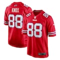 Men's Buffalo Bills Dawson Knox Red Alternate Game Jersey football jersey product view 1