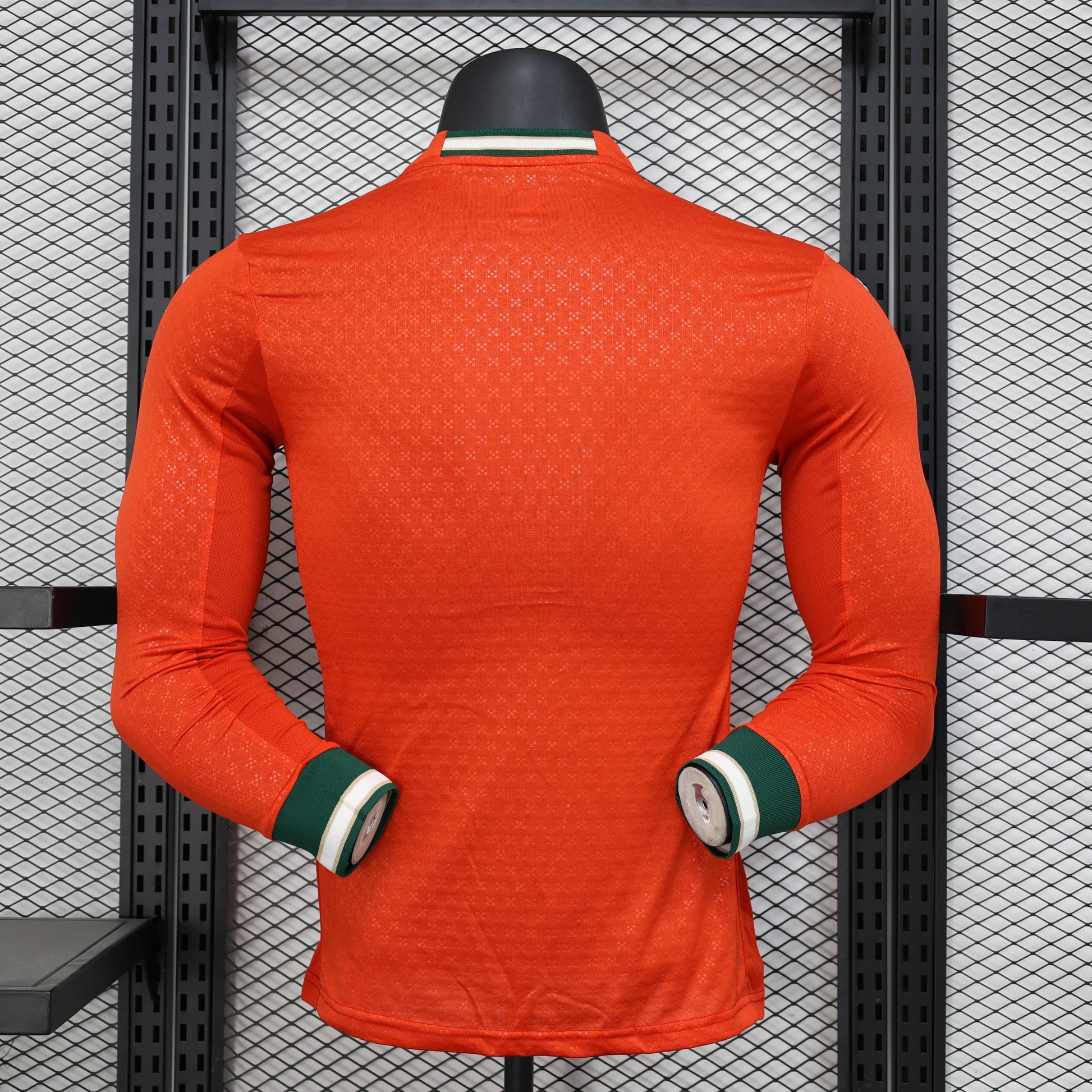 2026 Portugal Home Player Version Long-Sleeve Jersey sports jersey product view 2
