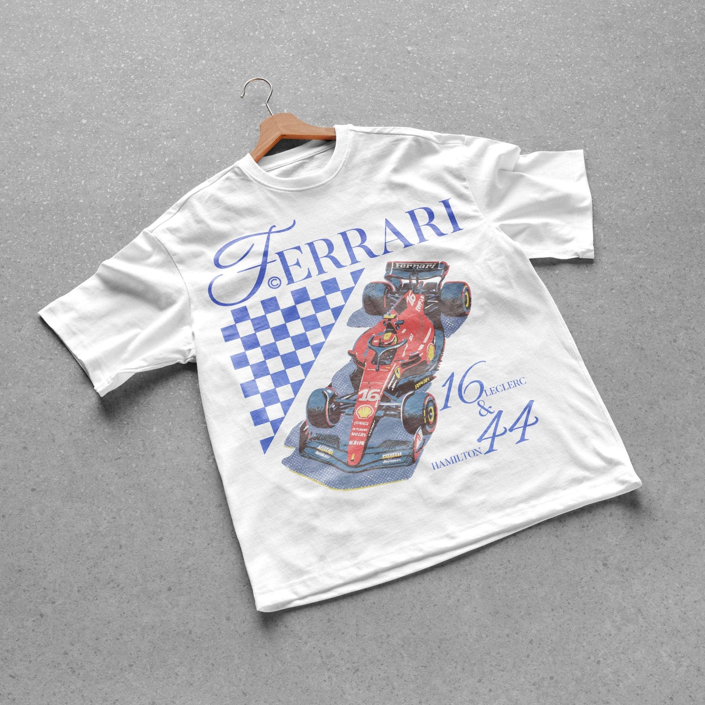 Vintage Fer.Rari F1 Leclerc Hamilton Fan T-Shirt Unisex T-shirt, Sweatshirt, Hoodie, Long Sleeve Tee - T-Shirt, Sweatshirt, Hoodie