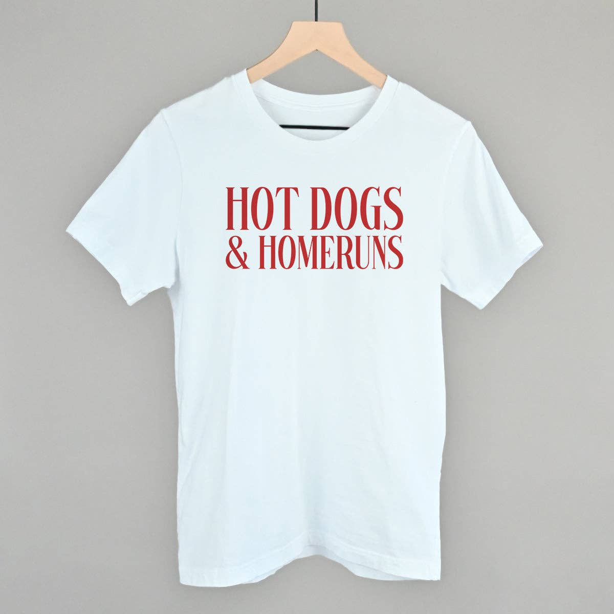 Hot Dogs & Homeruns Unisex T-shirt, Sweatshirt, Hoodie, Long Sleeve Tee - T-Shirt, Sweatshirt, Hoodie