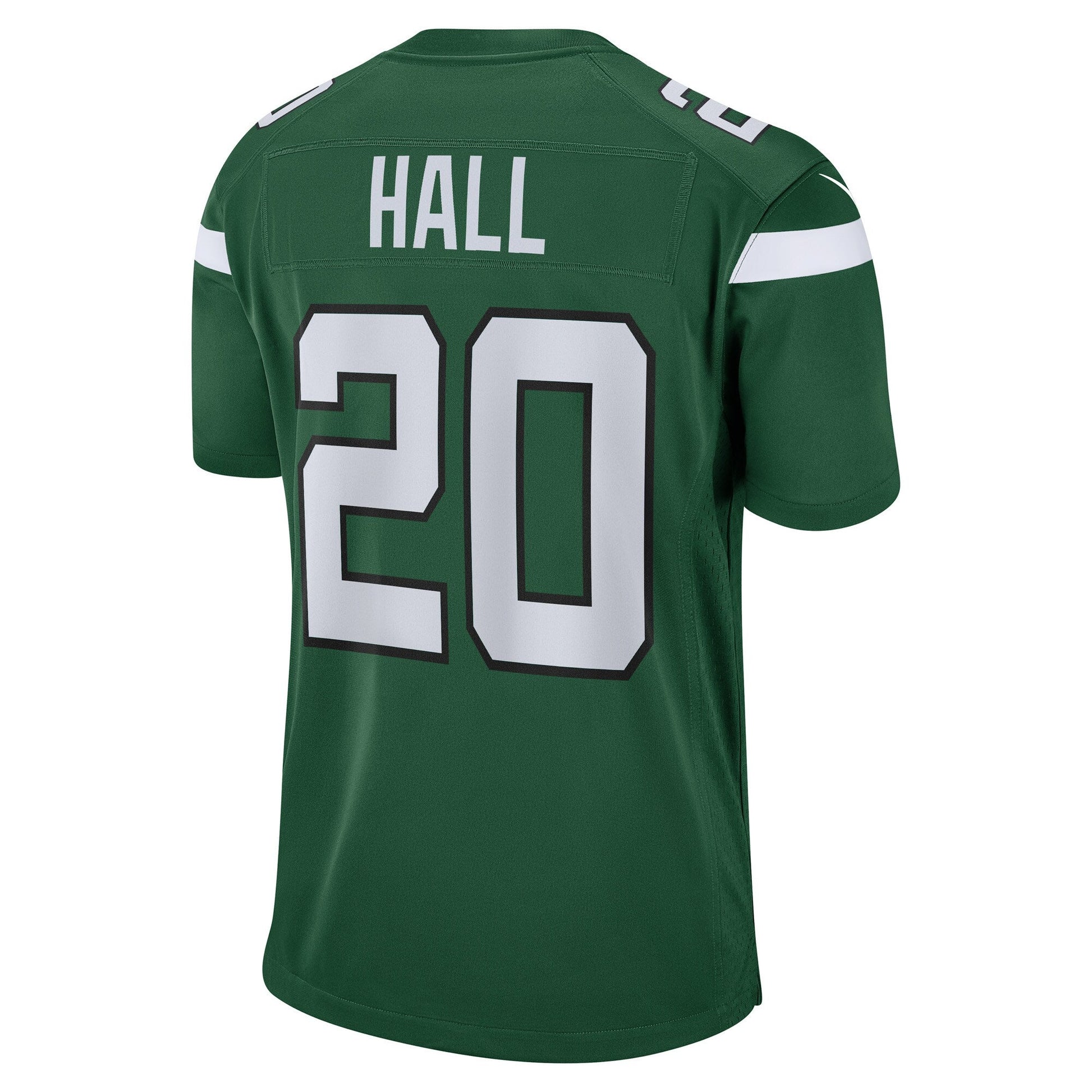 Breece Hall New York Jets Game Jersey - Green football jersey product view 3
