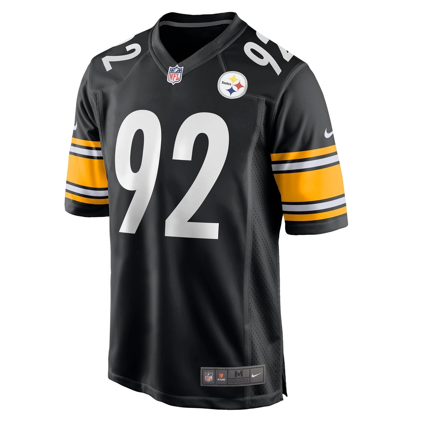 Isaiahh Loudermilk Pittsburgh Steelers Game Jersey - Black football jersey product view 2
