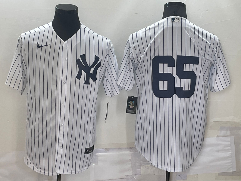 Men's New York Yankees Nestor Cortes Jr. White Replica Player Name Jersey baseball jersey product view 1