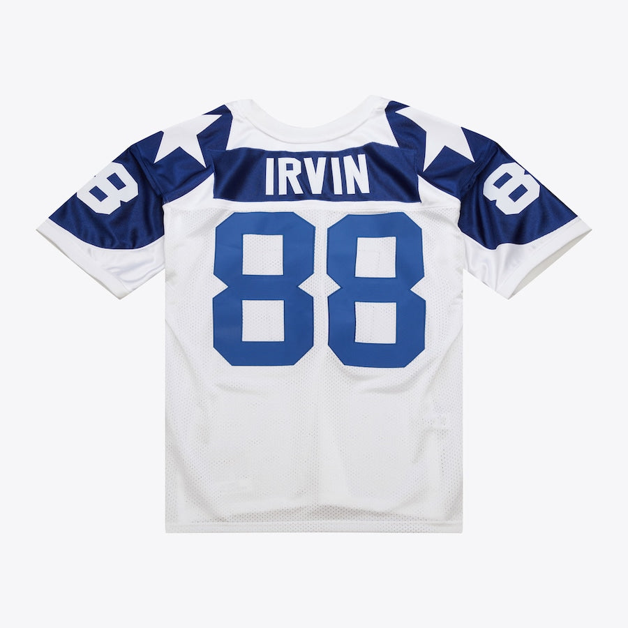 Men's Michael Irvin White Dallas Cowboys 1994 Jersey football jersey product view 2