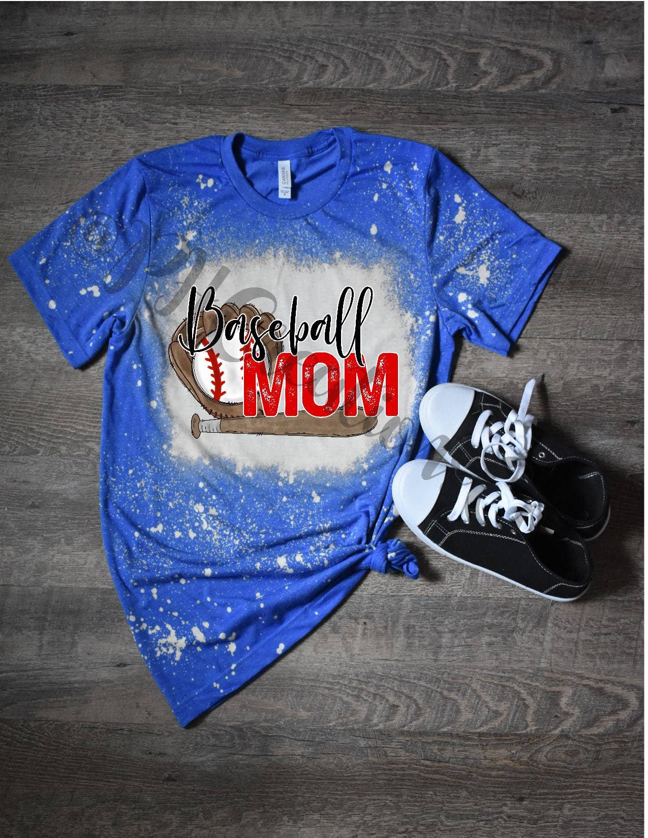 Baseball Mom Bleached T-Shirt, Sports Mom Graphic Tee Unisex T-shirt, Sweatshirt, Hoodie, Long Sleeve Tee - T-Shirt, Sweatshirt, Hoodie