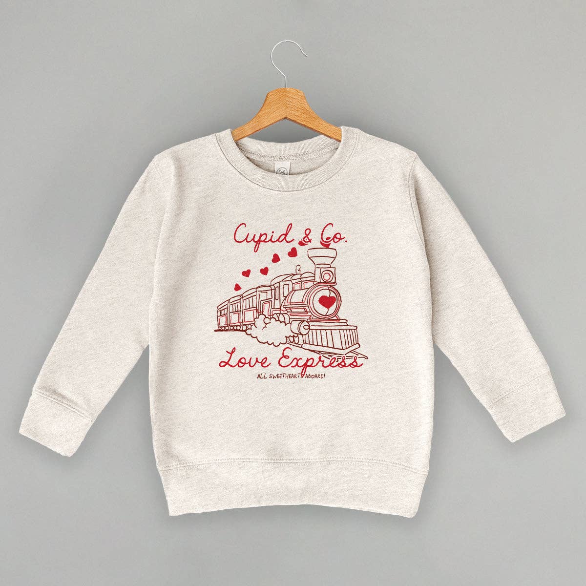 Cupid & Co. Love Express (Kids) Unisex T-shirt, Sweatshirt, Hoodie, Long Sleeve Tee - T-Shirt, Sweatshirt, Hoodie
