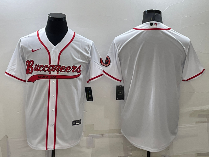 Men's Tampa Bay Buccaneers White Blank Jersey1 football jersey product view 1