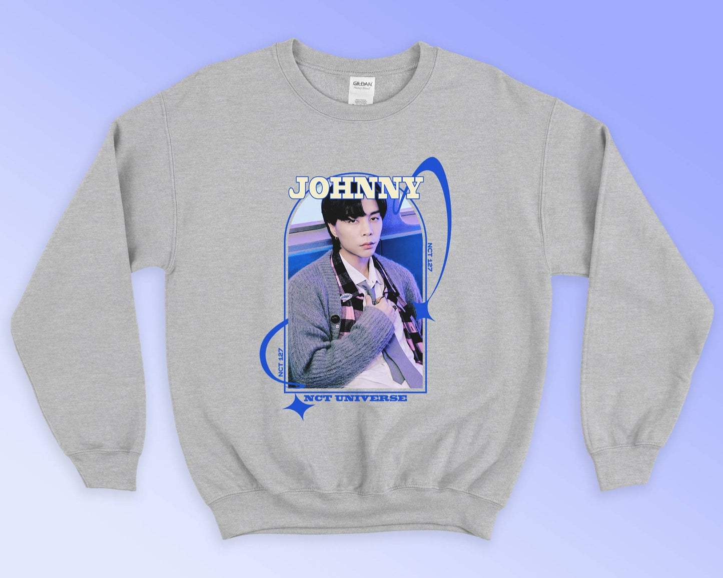 Johnny Kpop Singer 90s Retro Sweatshirt - Unisex Vintage Unisex T-shirt, Sweatshirt, Hoodie, Long Sleeve Tee - T-Shirt, Sweatshirt, Hoodie