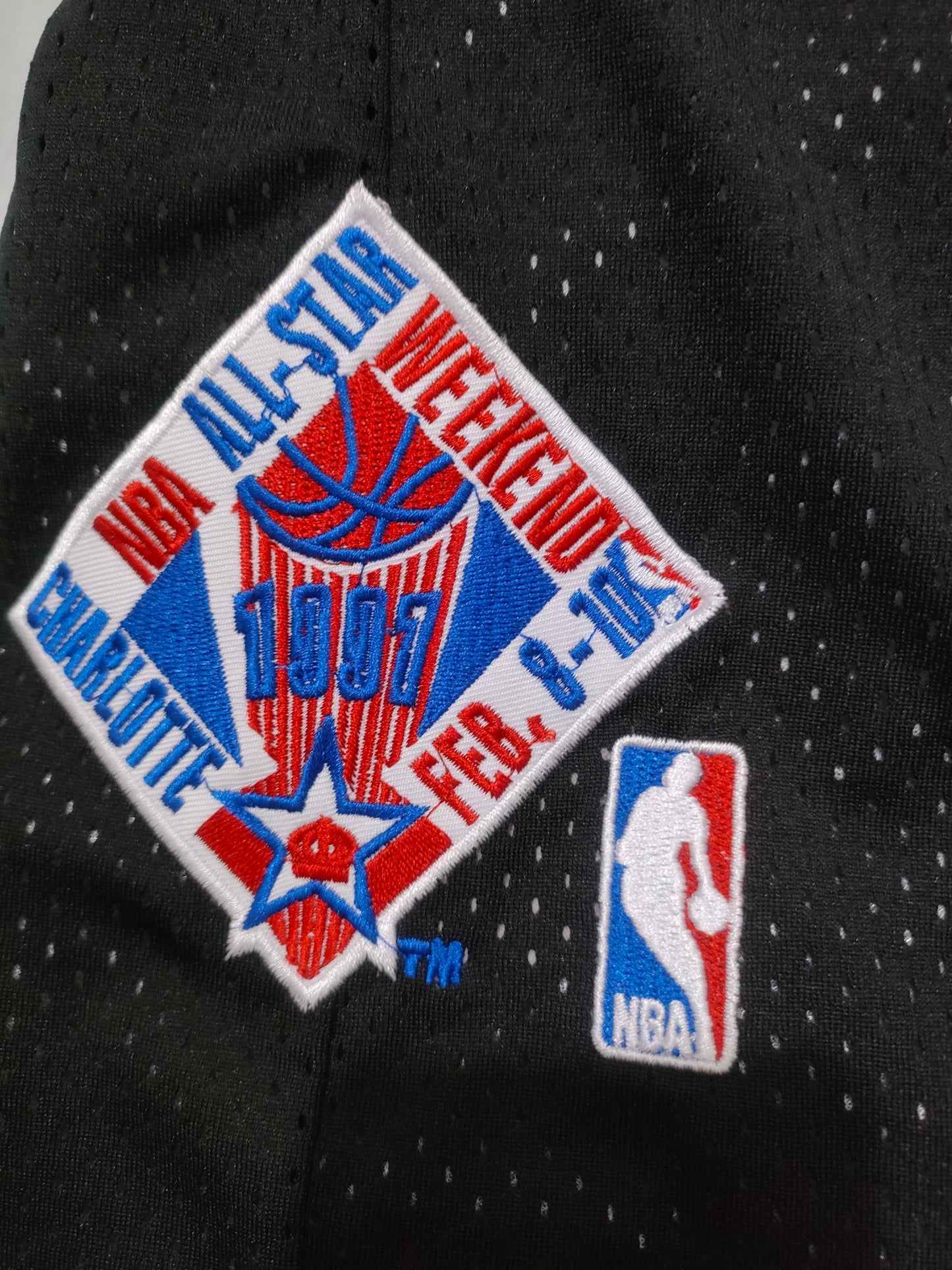 JUST DON All Star Black Pocket Shorts sports jersey product view 3