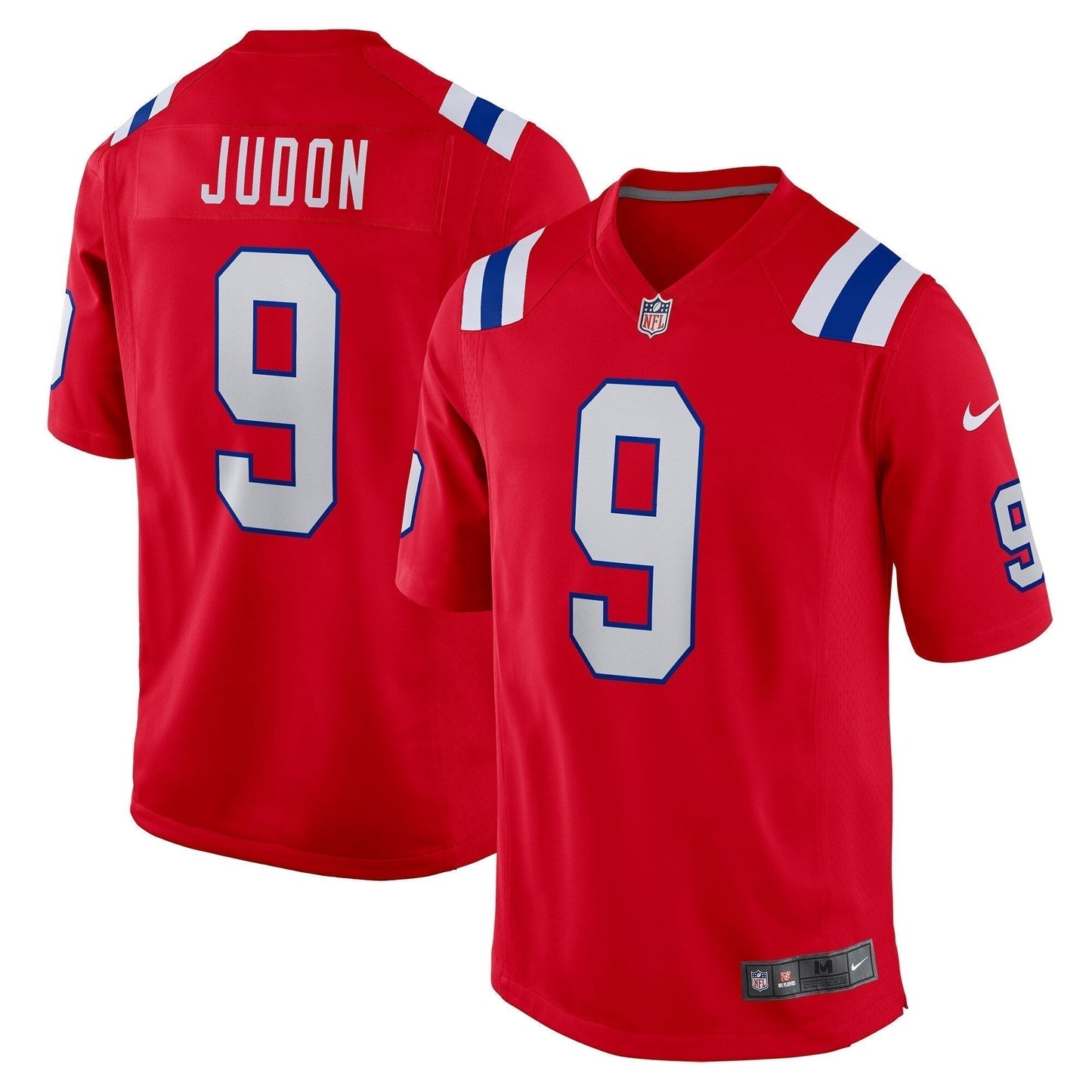 Matthew Judon New England Patriots Game Jersey - Red football jersey product view 1