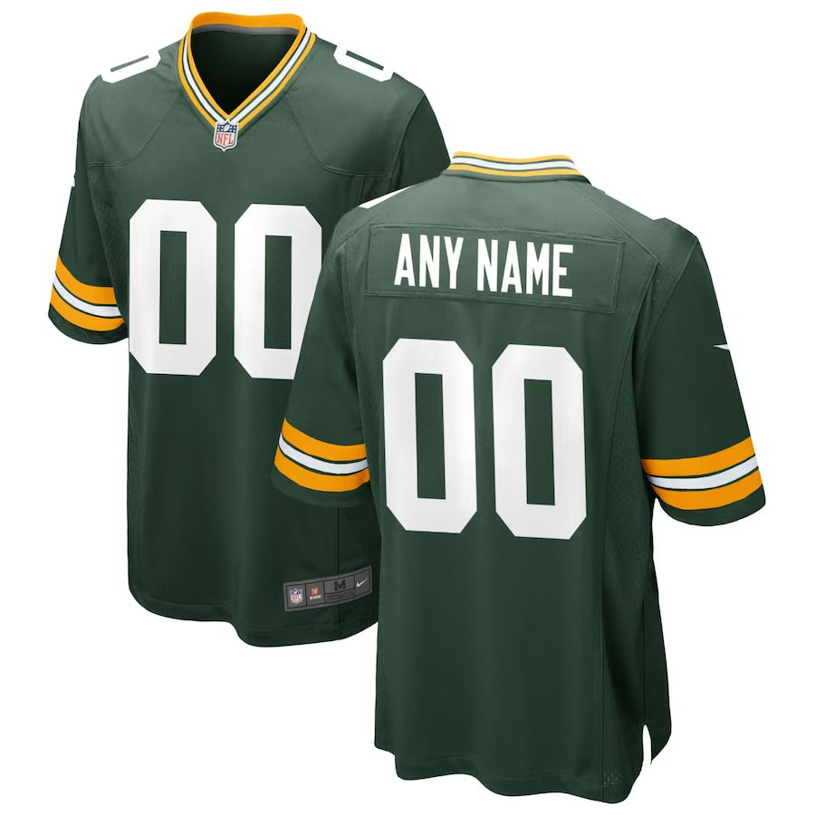 Custom Green Bay Packers Jersey football jersey product view 1