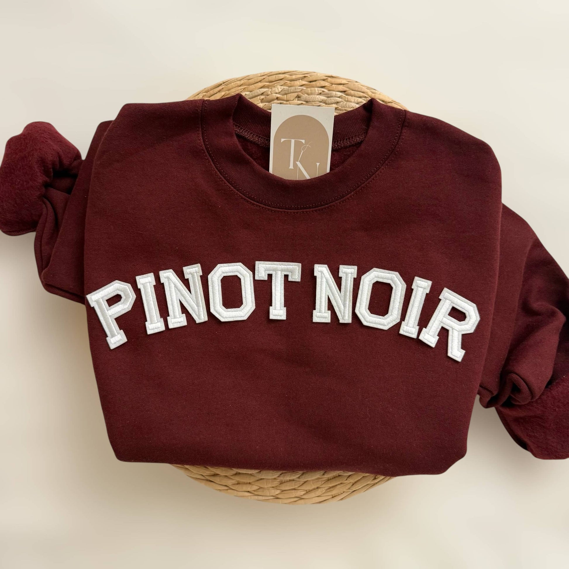 Pinor Noir Sweatshirt, Wine Crewneck Sweatshirt Unisex T-shirt, Sweatshirt, Hoodie, Long Sleeve Tee - T-Shirt, Sweatshirt, Hoodie