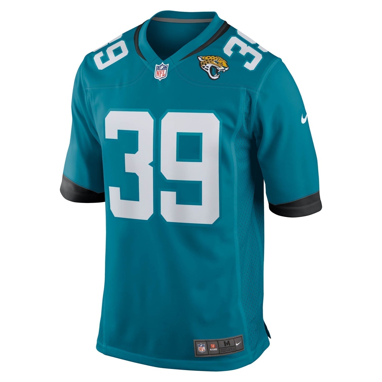 Cam Little Jacksonville Jaguars Team Game Jersey - Teal football jersey product view 2