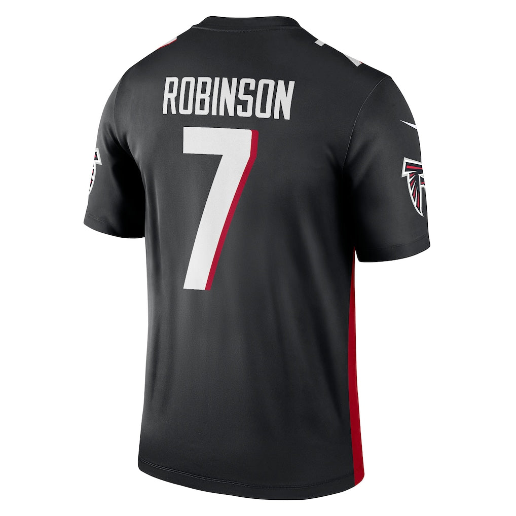 A.Falcons #7 Bijan Robinson Black Legend Player Performance Top Jersey football jersey product view 1