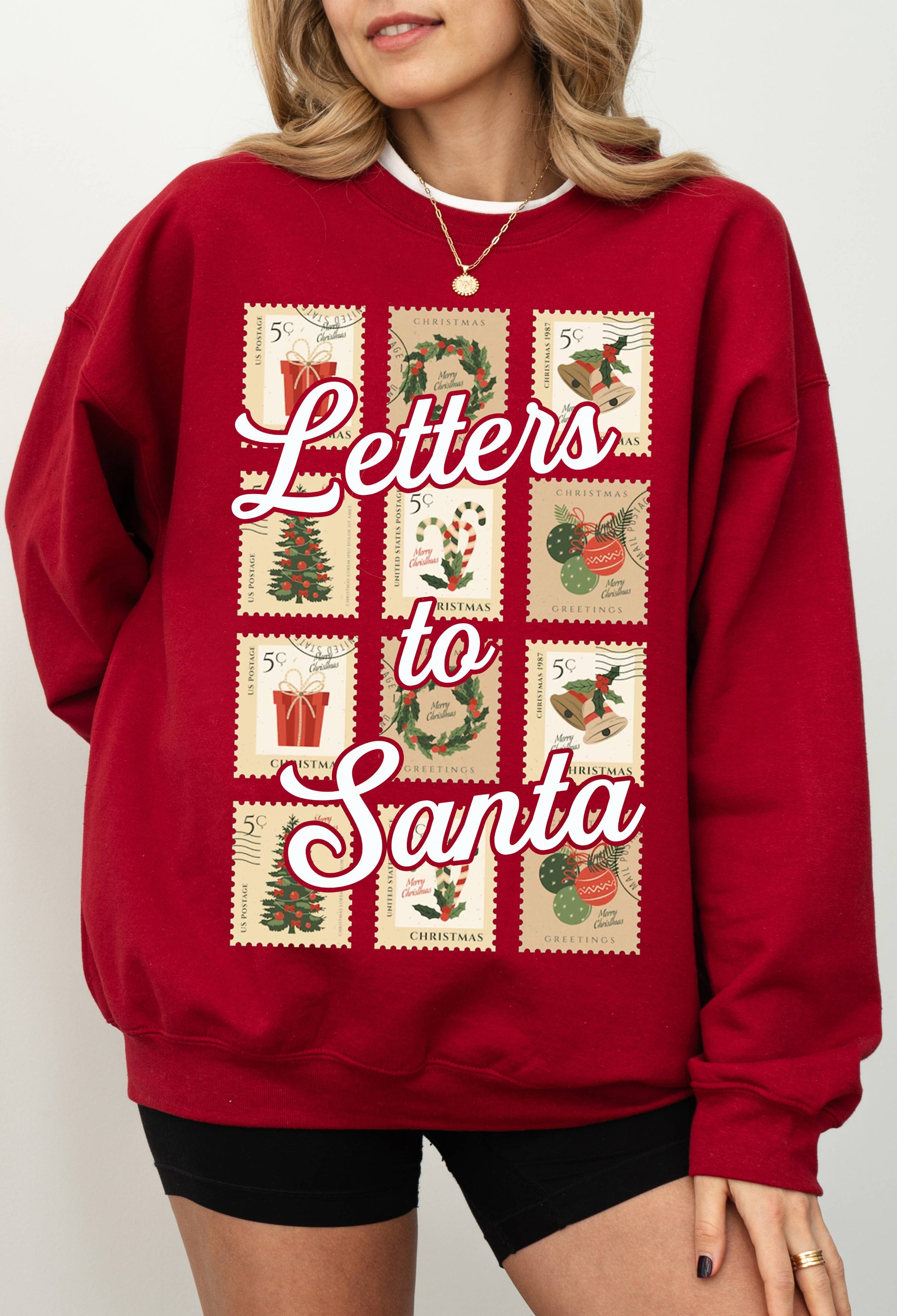 Letters To Santa Unisex T-shirt, Sweatshirt, Hoodie, Long Sleeve Tee - T-Shirt, Sweatshirt, Hoodie