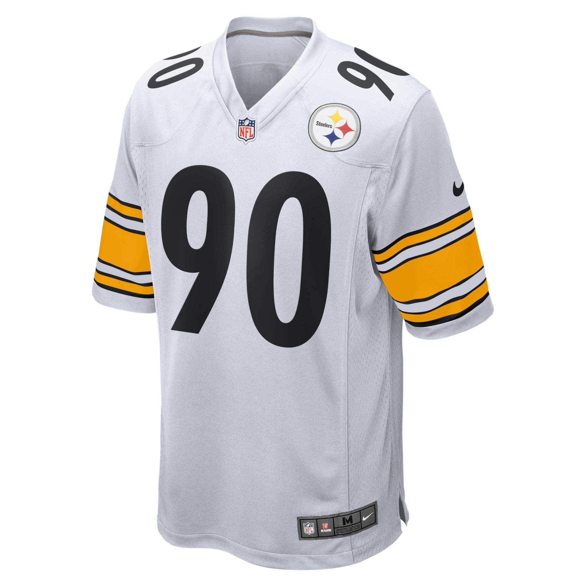 T.J. Watt Pittsburgh Steelers Game Jersey - White football jersey product view 2