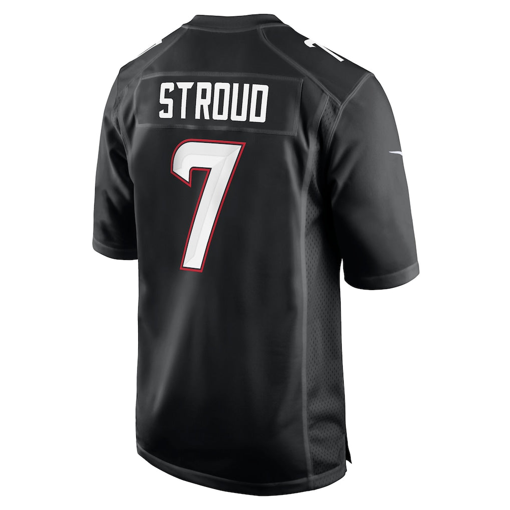 H.Texans #7 C.J. Stroud Carbon Black Fashion Jersey football jersey product view 1