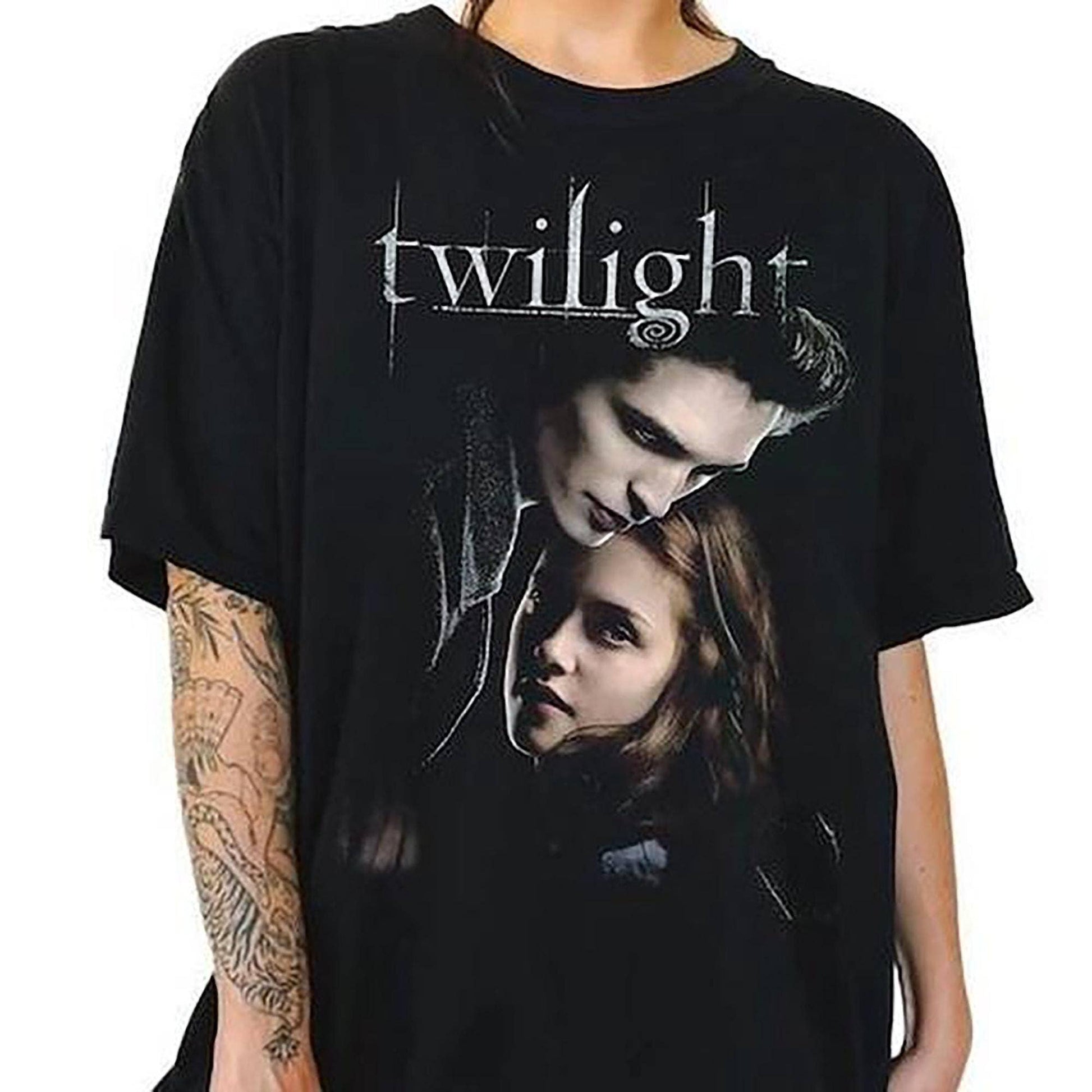 Vintage Twilight Saga Bella & Edward Matching Group Tee Unisex T-shirt, Sweatshirt, Hoodie, Long Sleeve Tee - T-Shirt, Sweatshirt, Hoodie