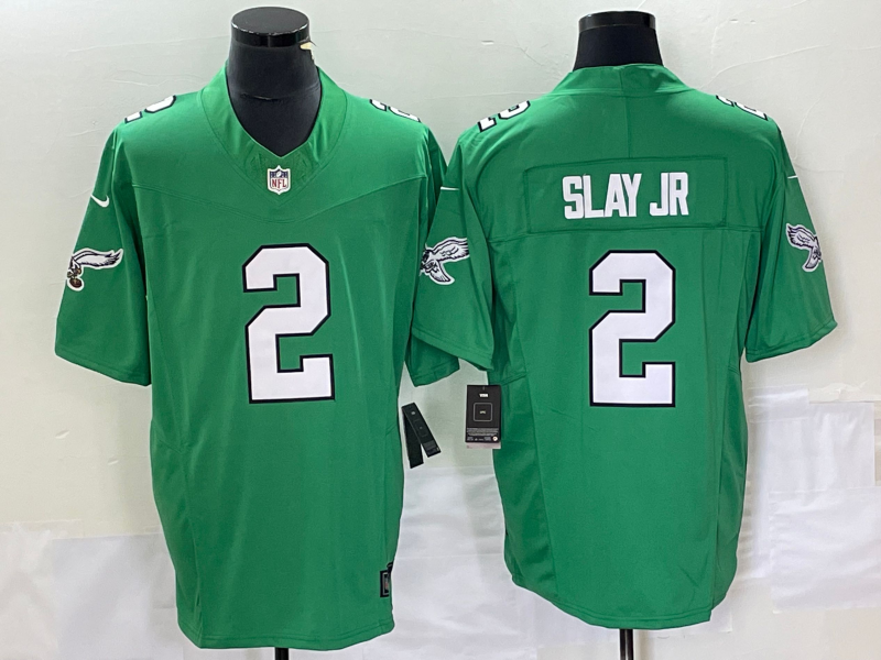 Men's Philadelphia Eagles Darius Slay Jr. Kelly Green Game Jersey football jersey product view 1