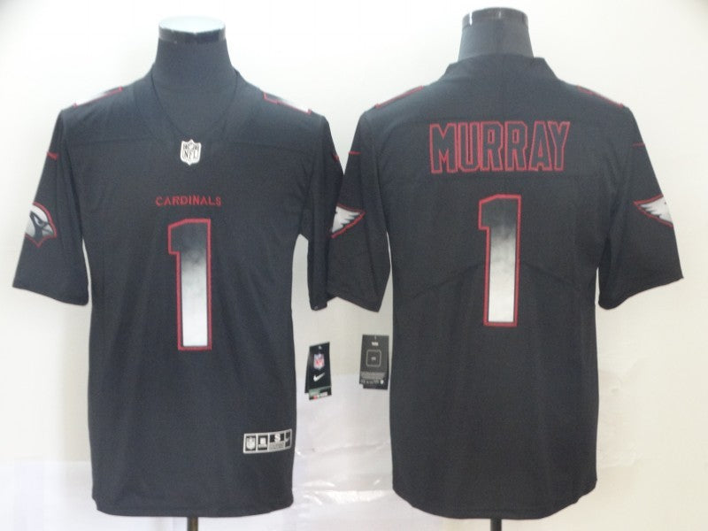 Men's Arizona Cardinals Kyler Murray #1 Black Player Game Jersey1 football jersey product view 1