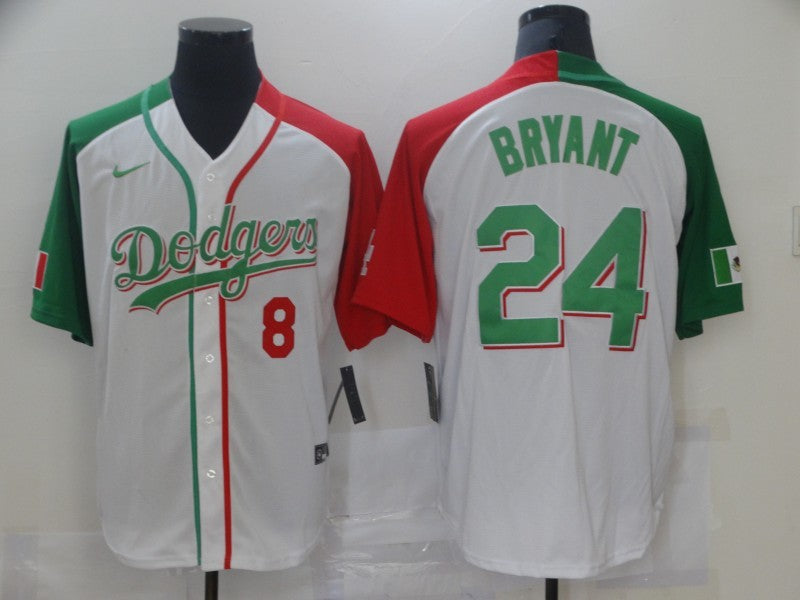 Men's Los Angeles Dodgers Kris Bryant -24 White Game Player Jersey basketball jersey product view 1