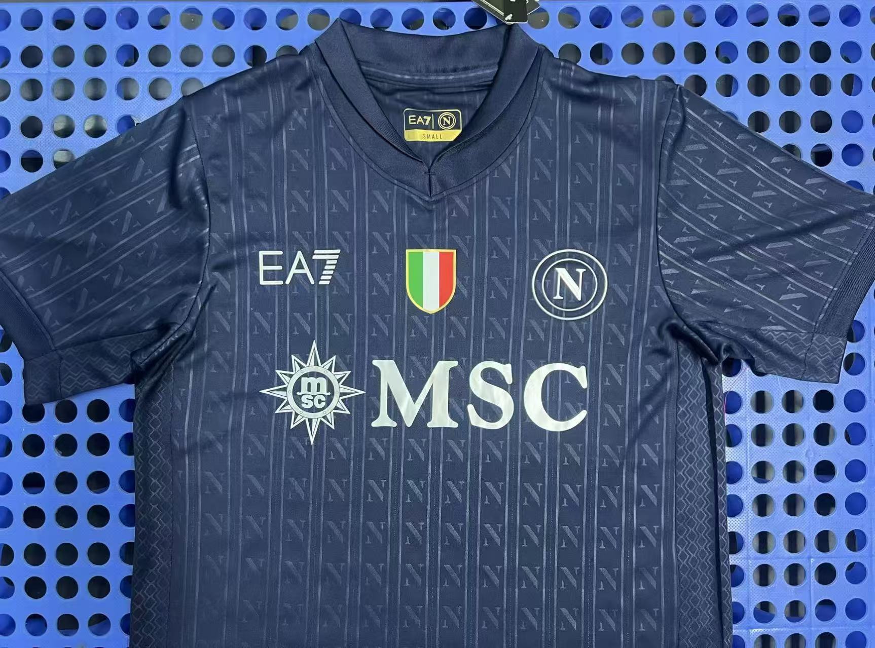 2025 Napoli Champions League Second Away Jersey sports jersey product view 2