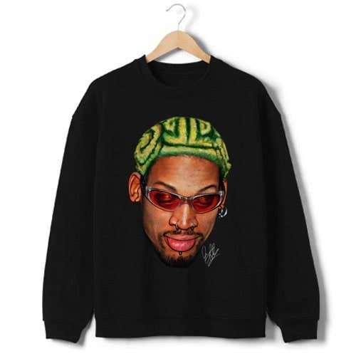 Dennis Rodman Rodzilla Zig Zag Vintage Tee - Hollywood Unisex T-shirt, Sweatshirt, Hoodie, Long Sleeve Tee - T-Shirt, Sweatshirt, Hoodie