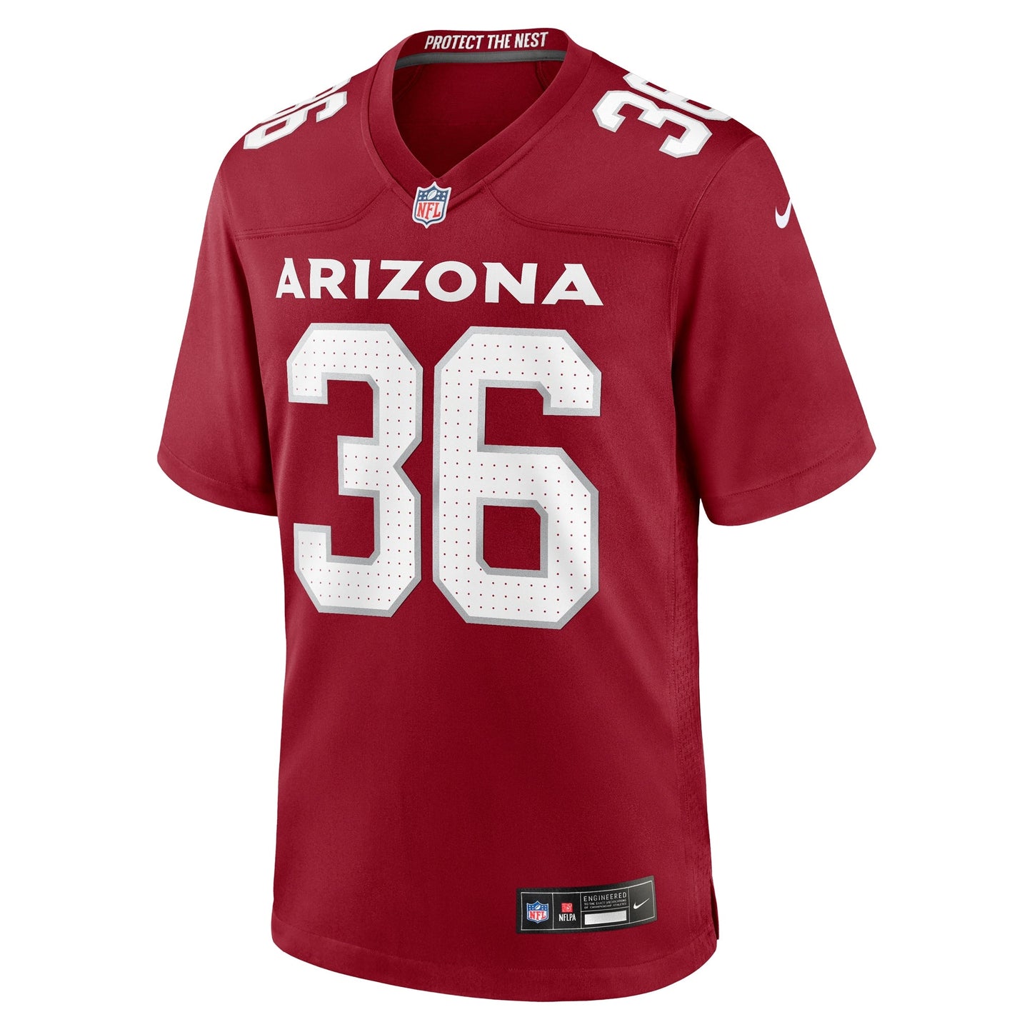 Andre Chachere Arizona Cardinals Team Game Jersey - Cardinal football jersey product view 2