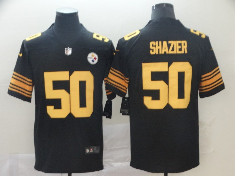 Men's Pittsburgh Steelers Ryan Shazier Black Alternate Legend Jersey football jersey product view 1