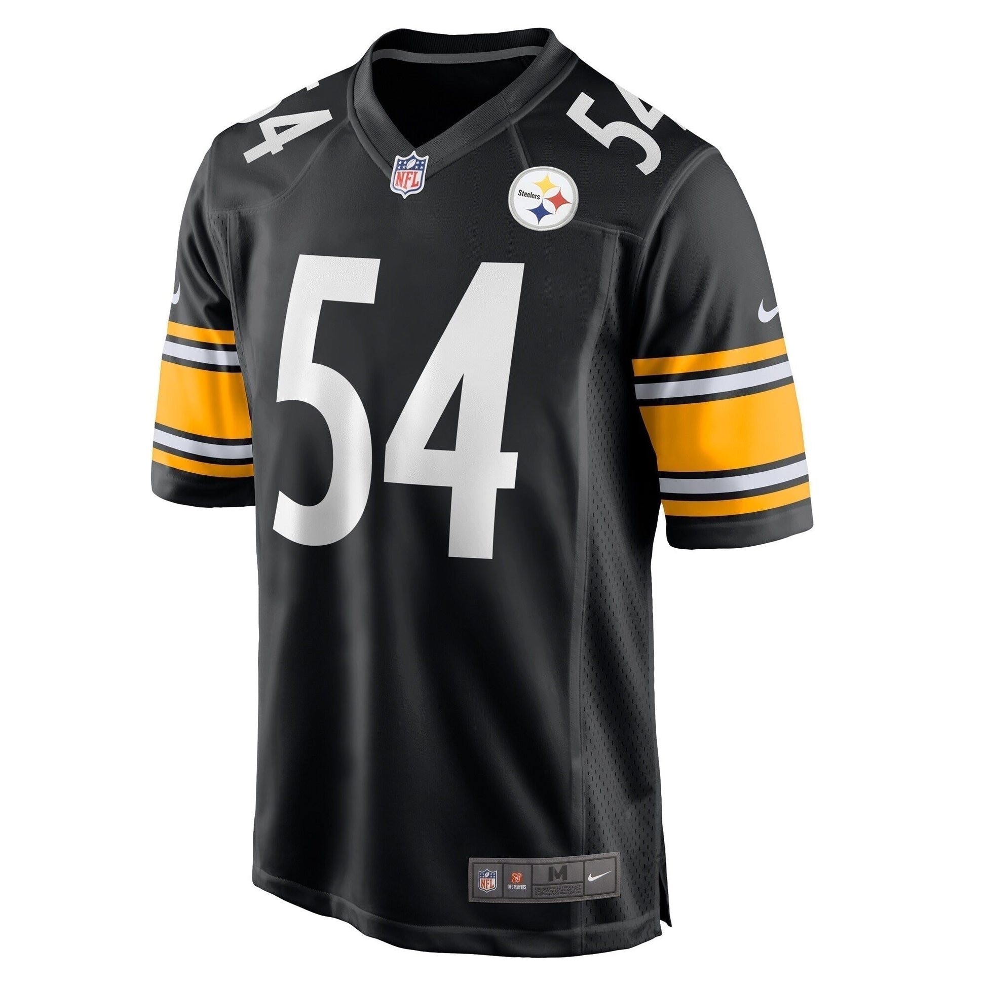 Kwon Alexander Pittsburgh Steelers Game Jersey - Black football jersey product view 2