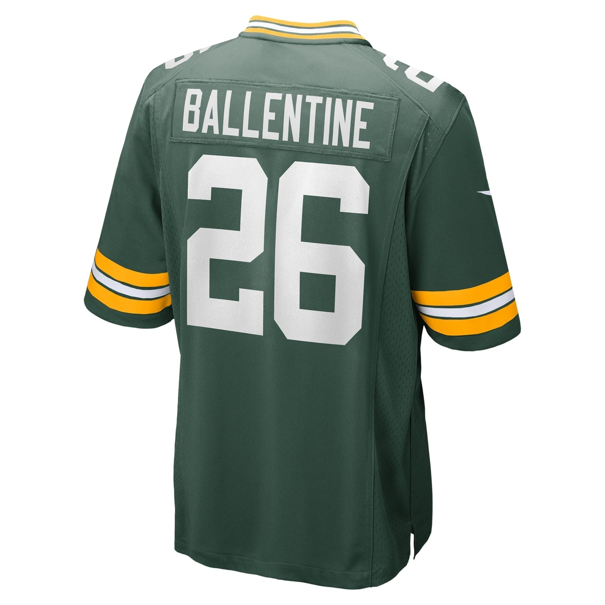 Corey Ballentine Green Bay Packers Game Jersey - Green football jersey product view 3