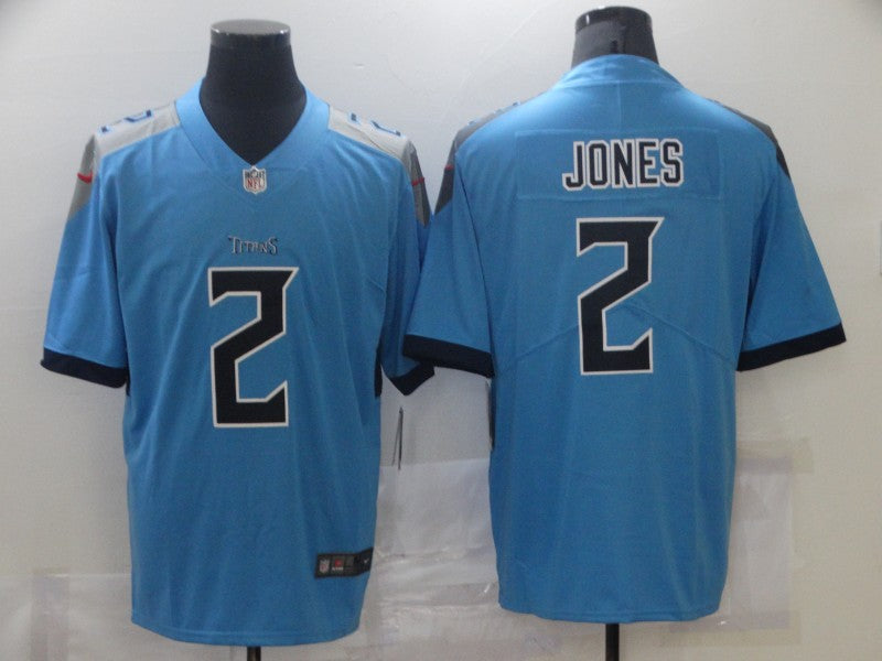 Men's Tennessee Titans Julio Jones Light Blue Game Jersey football jersey product view 1