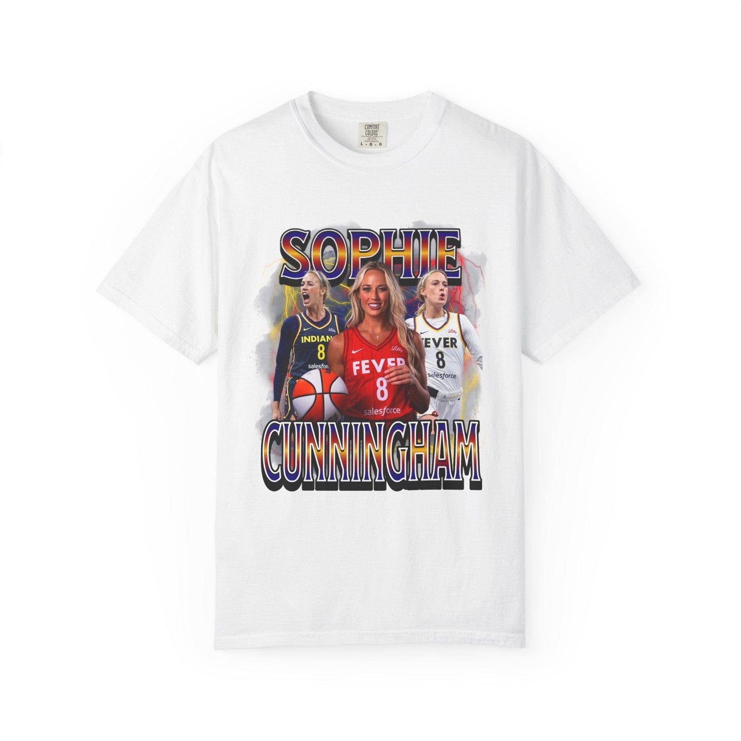 Sophie Cunningham Indiana Fever Basketball Tee Unisex T-shirt, Sweatshirt, Hoodie, Long Sleeve Tee - T-Shirt, Sweatshirt, Hoodie