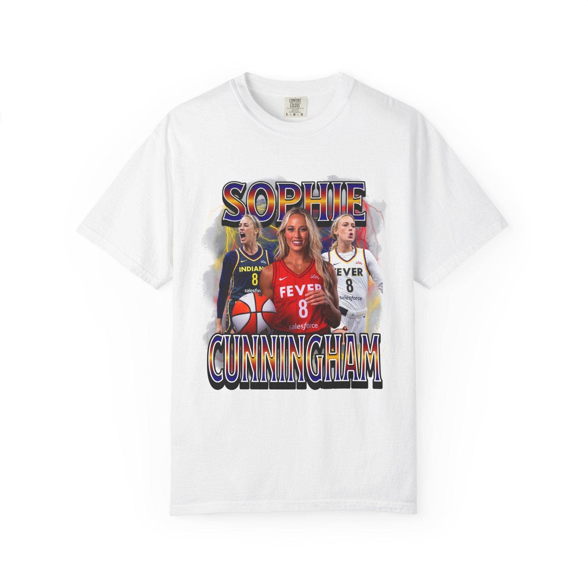 Sophie Cunningham Indiana Fever Basketball Tee Unisex T-shirt, Sweatshirt, Hoodie, Long Sleeve Tee - T-Shirt, Sweatshirt, Hoodie