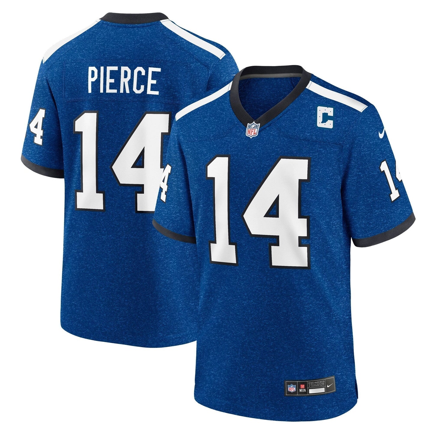 Alec Pierce Indianapolis Colts Indiana Nights Alternate Game Jersey - Royal football jersey product view 1