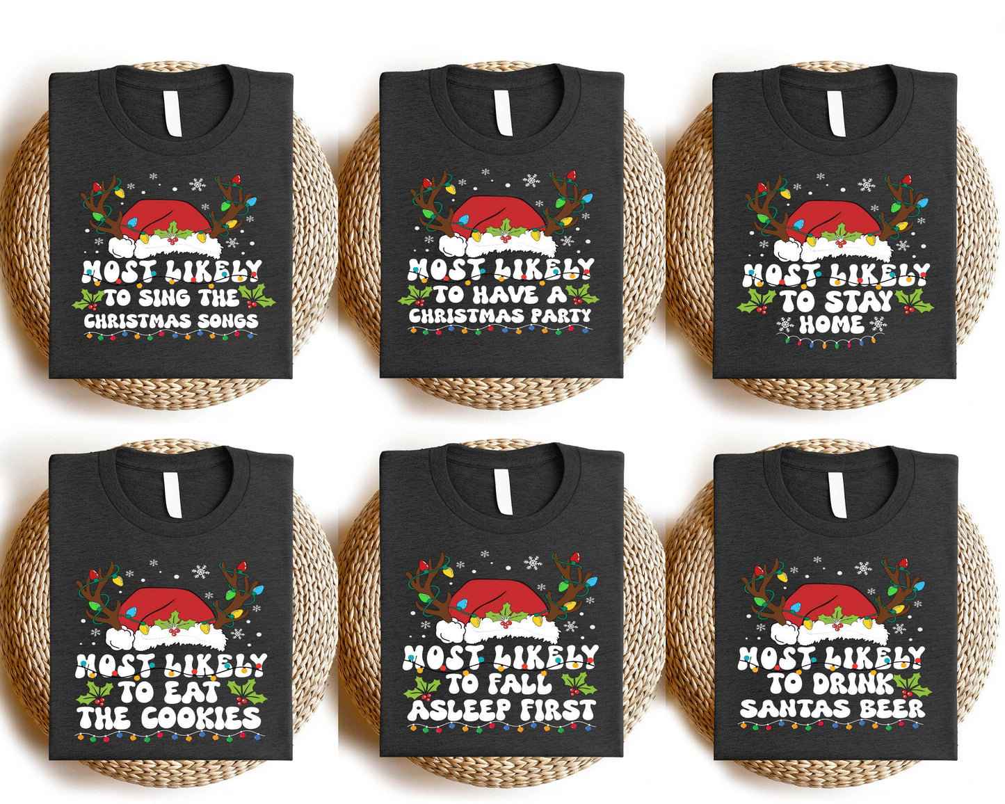 Most Likely To Christmas Sweatshirt- Funny Matching Family T Unisex T-shirt, Sweatshirt, Hoodie, Long Sleeve Tee - T-Shirt, Sweatshirt, Hoodie