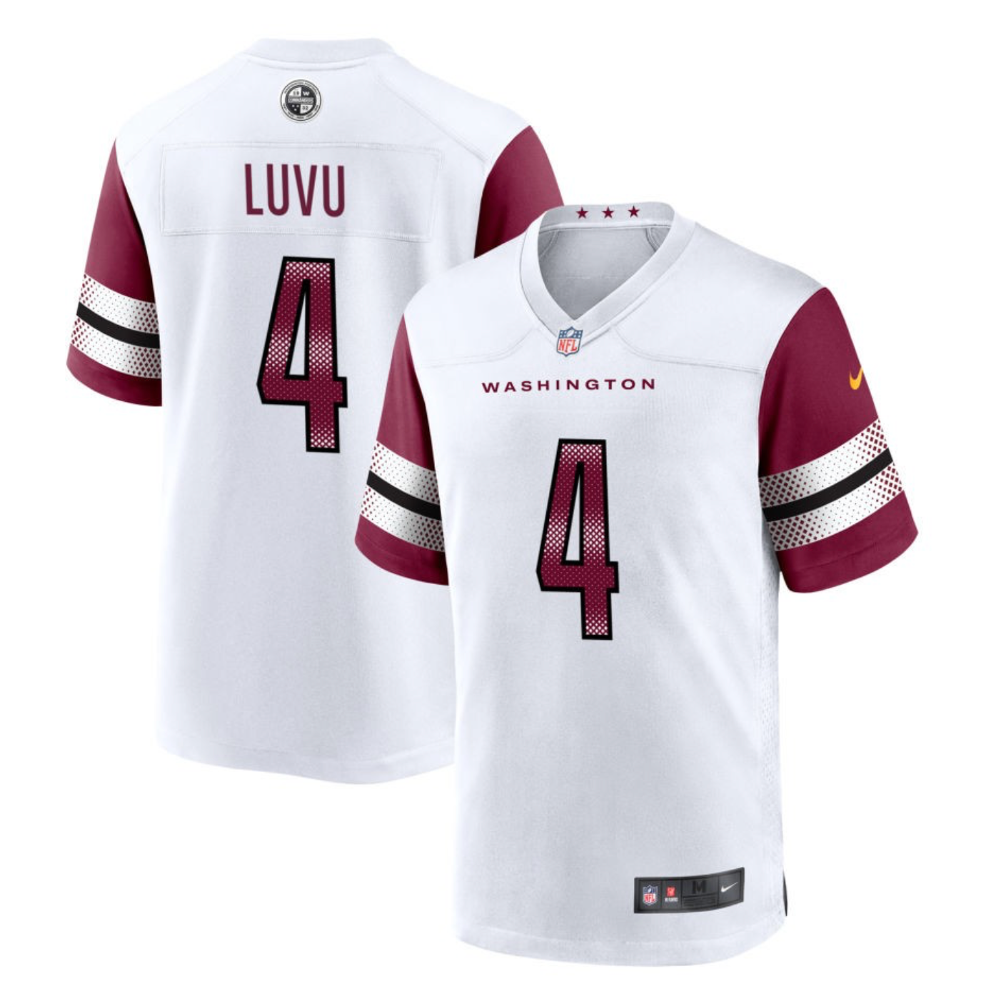 Frankie Luvu Washington Commanders Jersey football jersey product view 1