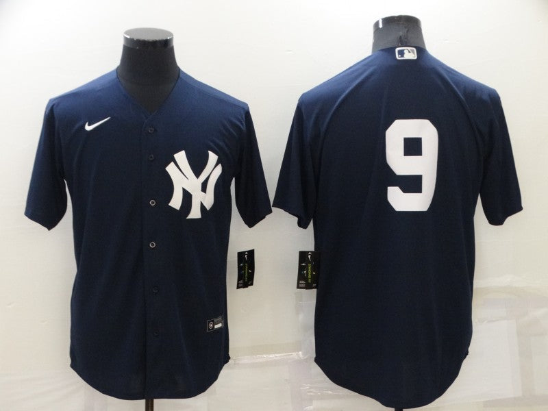 Men's New York Yankees Roger Maris Navy Replica Player Name Jersey baseball jersey product view 1