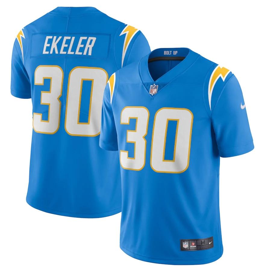 Austin Ekeler Los Angeles Chargers Jersey football jersey product view 1