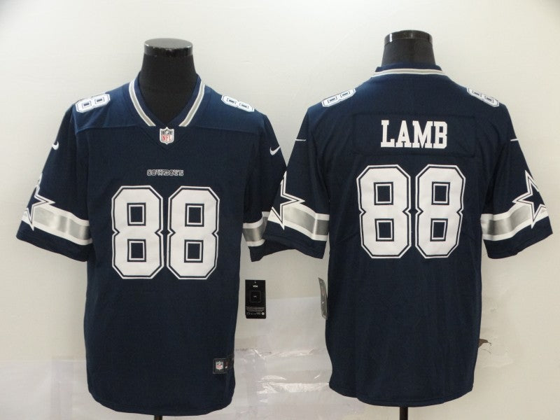 Men's Dallas Cowboys CeeDee Lamb #88 Navy Legend Jersey1 football jersey product view 1