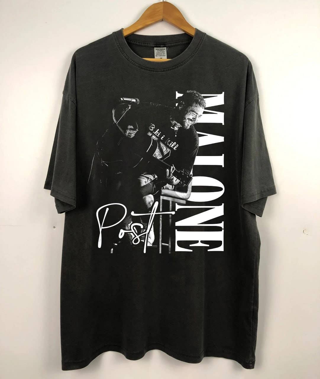 Retro Posty Vintage Graphic Tee - Music Fan Gift Shirt Unisex T-shirt, Sweatshirt, Hoodie, Long Sleeve Tee - T-Shirt, Sweatshirt, Hoodie