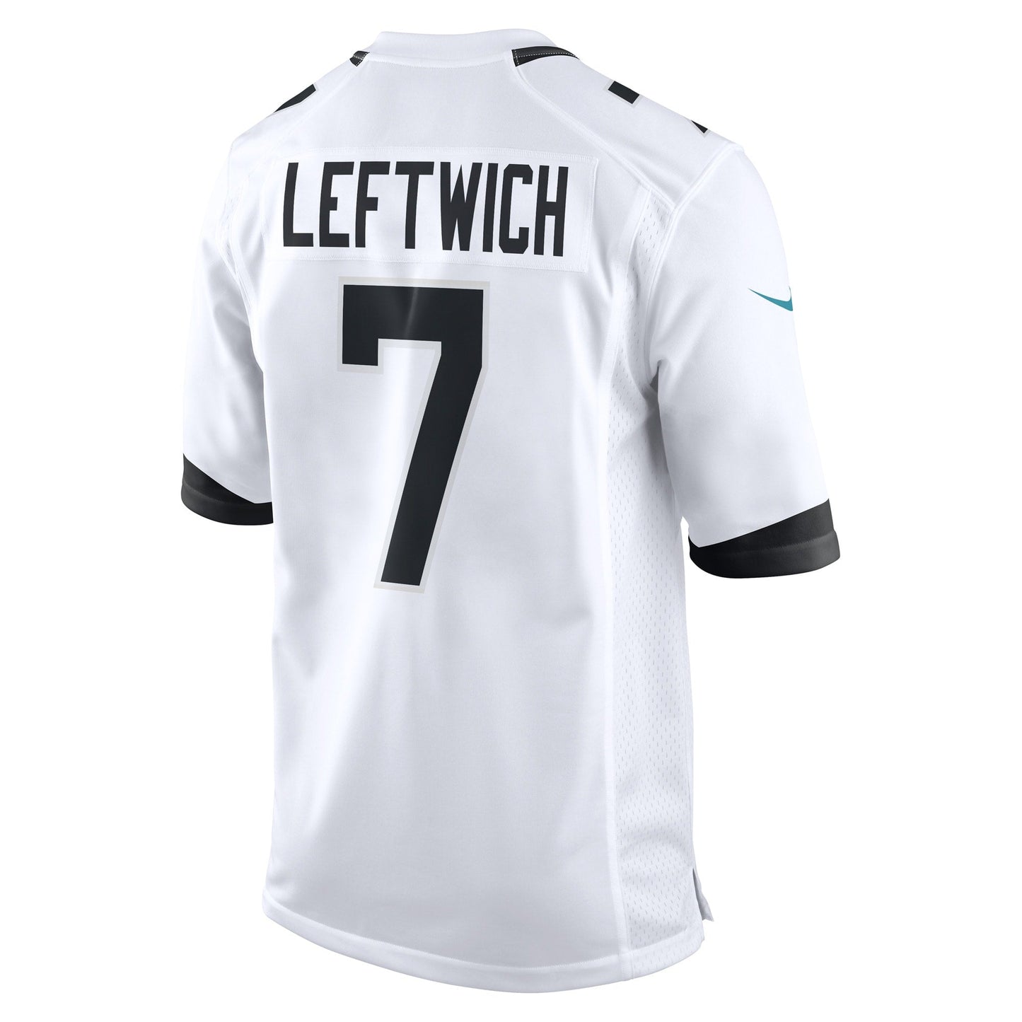 Byron Leftwich Jacksonville Jaguars Retired Game Jersey - White football jersey product view 3